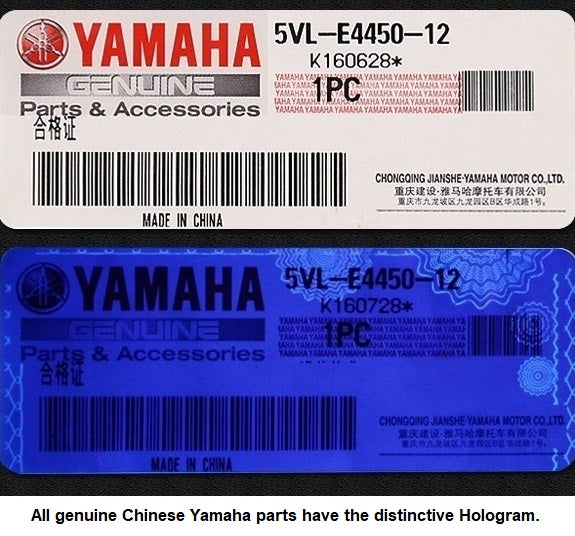 Genuine Yamaha AG125-XT125-XTZ125-YB125-YBR125 Gasket-Exhaust Pipe: 5VL-E4613-00